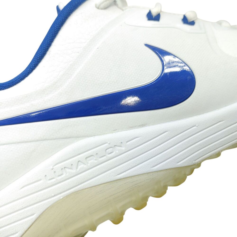 Nike Infinity G Golf Shoes White Blue Cleats AQ2197-102 Mens Size 10.5 - Picture 8 of 16